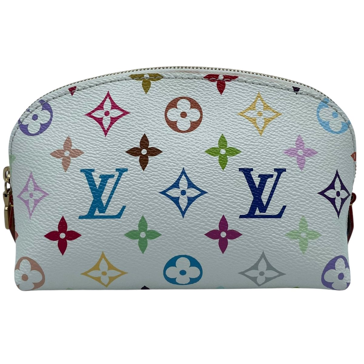 【中古】 LOUIS VUITTON ルイ・ヴィトン ポシェット コスメティック PM マルチ色つや LV × TM 村上隆 かざり付ける合切袋 26007655 AT