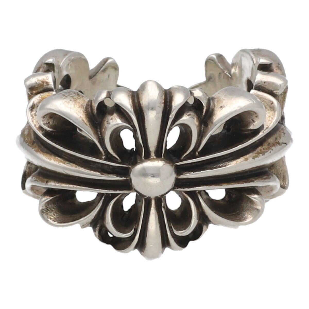 CHROME HEARTS クロムハーツ NTFLリング 9号 クロムハーツNTFLリング|クロムハーツ通販専門店ブラック