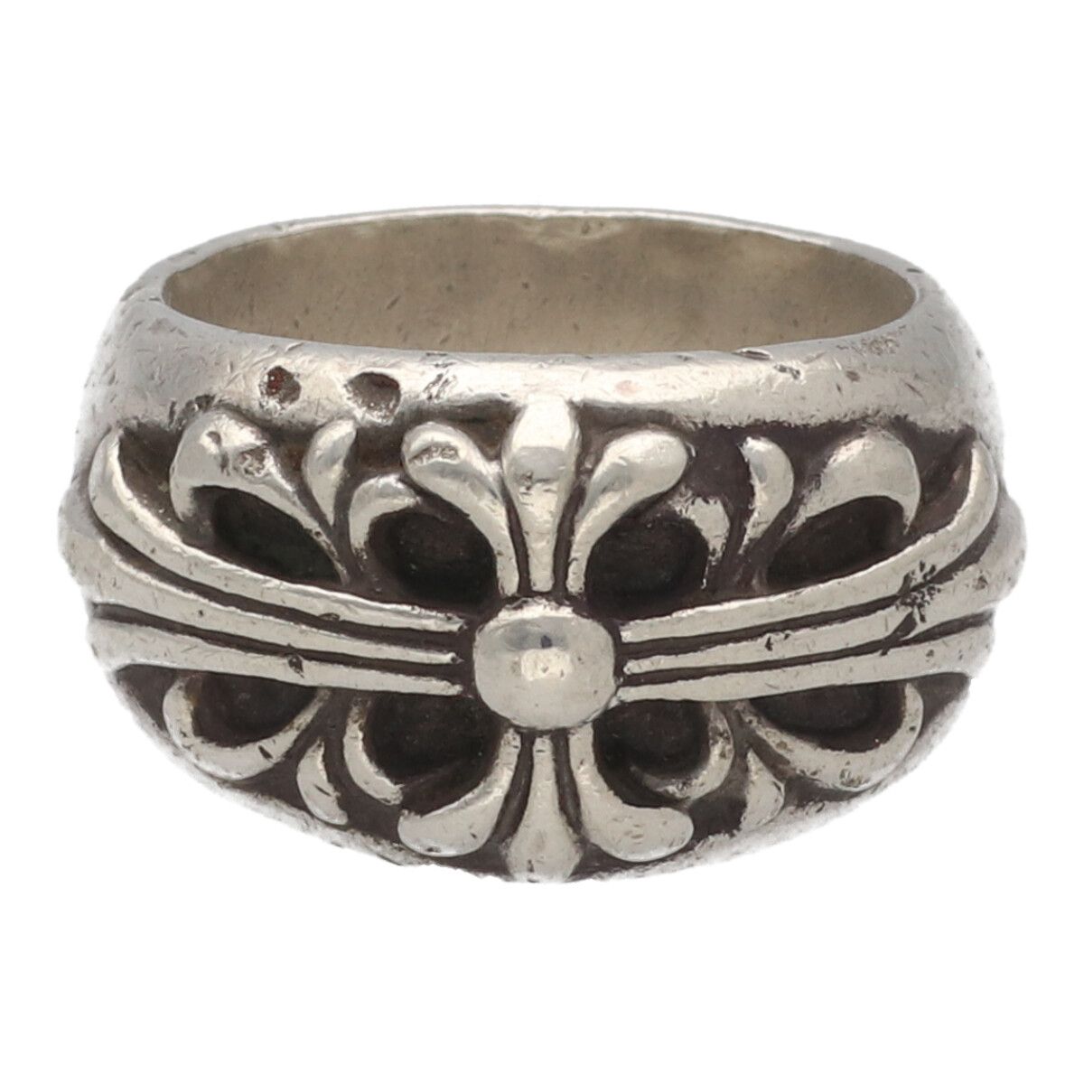 CHROME HEARTS フローラルクロスリング SV925 楽天市場】【中古】 CHROME HEARTS クロムハーツ クラシック