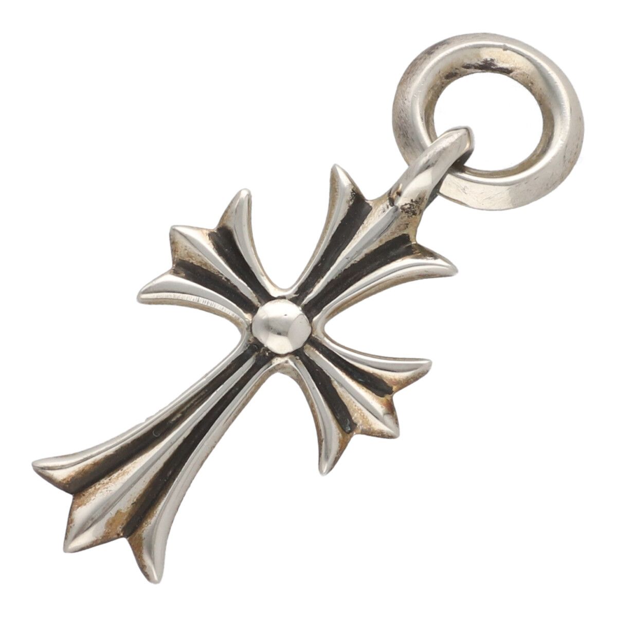 【中古】 CHROME HEARTS クロムハーツ タイニーCH差し交わす惹きつける SV925 しろがね色 首飾り シャンデリヤ いの一番 25007263 RS