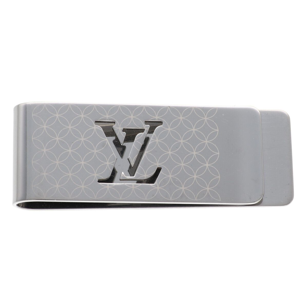 【中古】 LOUIS VUITTON ルイ・ヴィトン シャンゼリゼ マネークリップ ビルクリップ M65041 ビルクリップ・シャンゼリゼ マネークリップ シルバー 26013543 LI|歌舞伎屋 X シルバーバンク