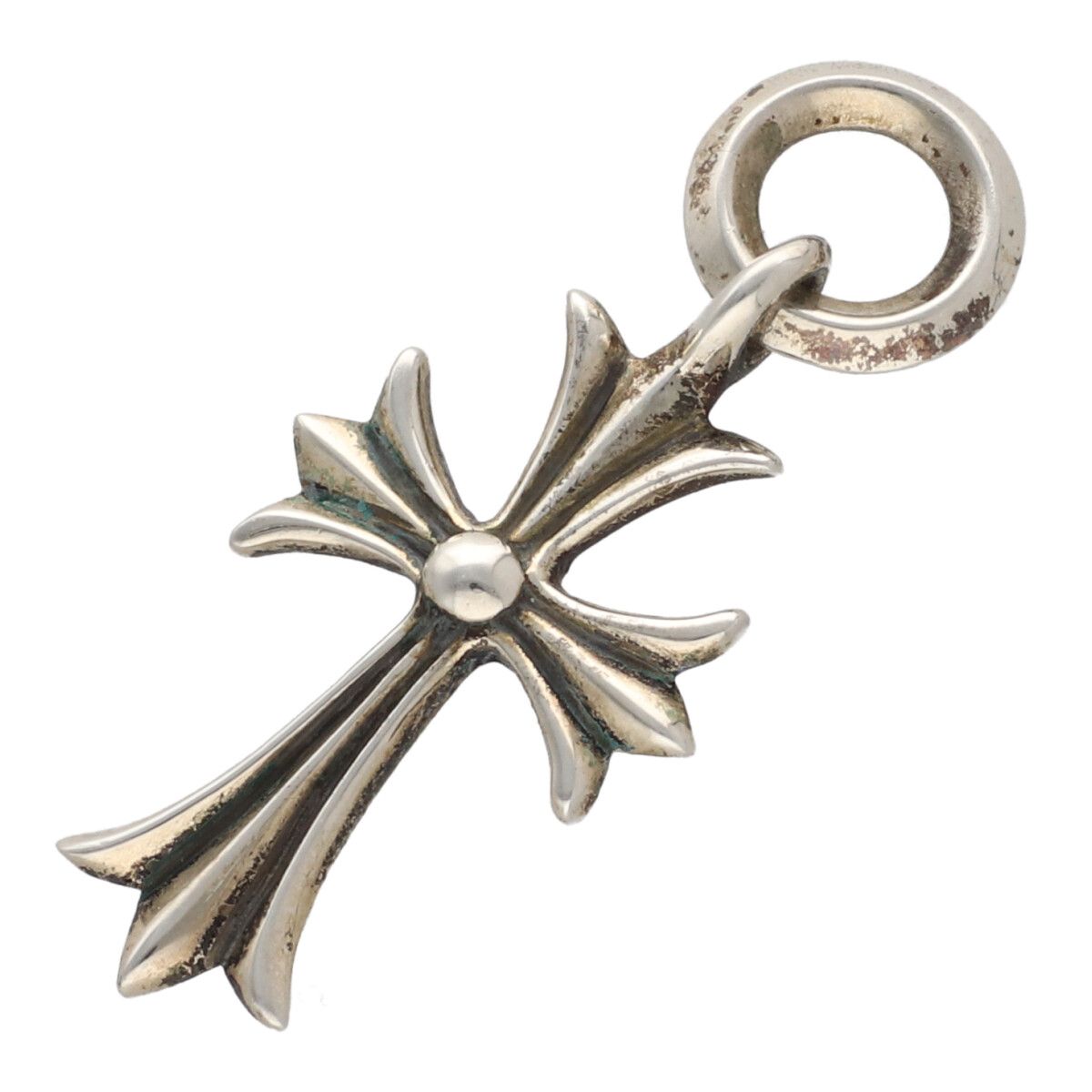 【中古】 CHROME HEARTS クロムハーツ タイニーCH差し交わす惹きつける SV925 しろがね色 首飾り シャンデリヤ いの一番 25007249 RS