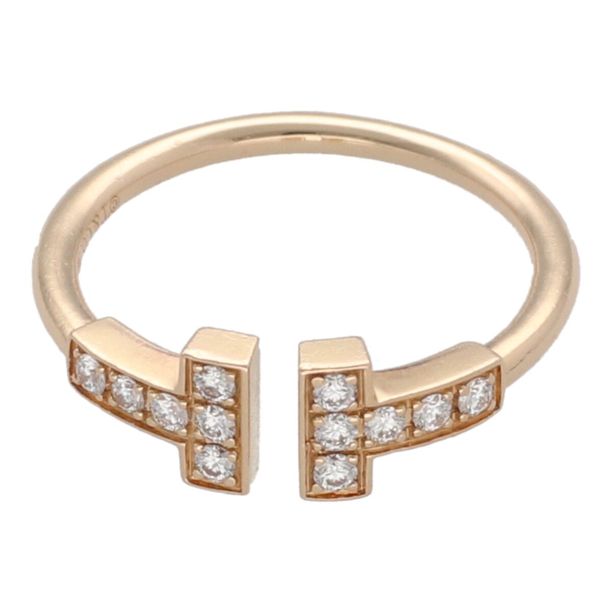 楽天市場】【美品】Tiffany&Co. （ティファニー） T ﾜｲﾔｰﾘﾝｸﾞ