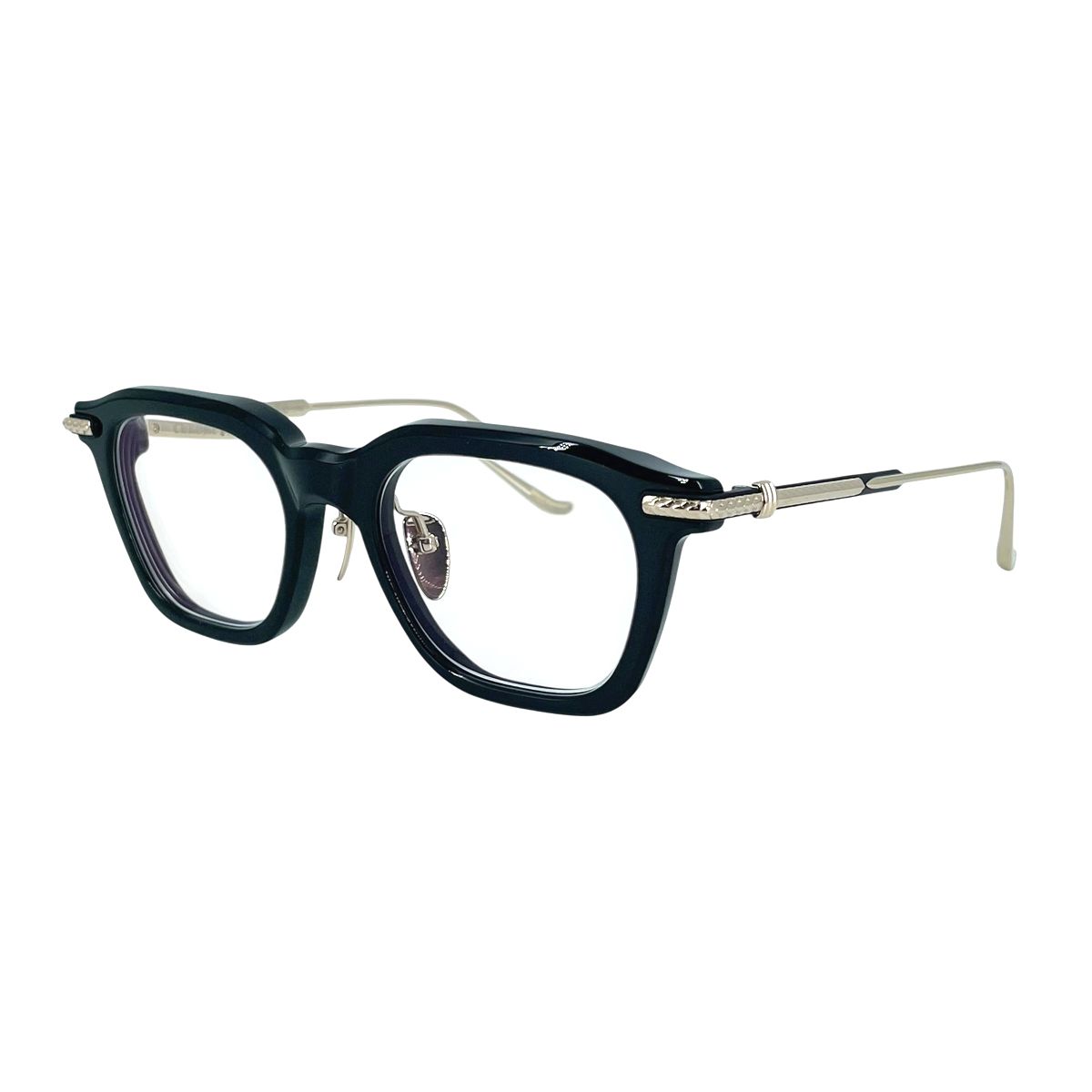 【中古】 CHROME HEARTS クロムハーツ CUMPTION-A 眼鏡 ウェリントン ゴールド サングラス メガネ メンズ インボイス 26004308 AO