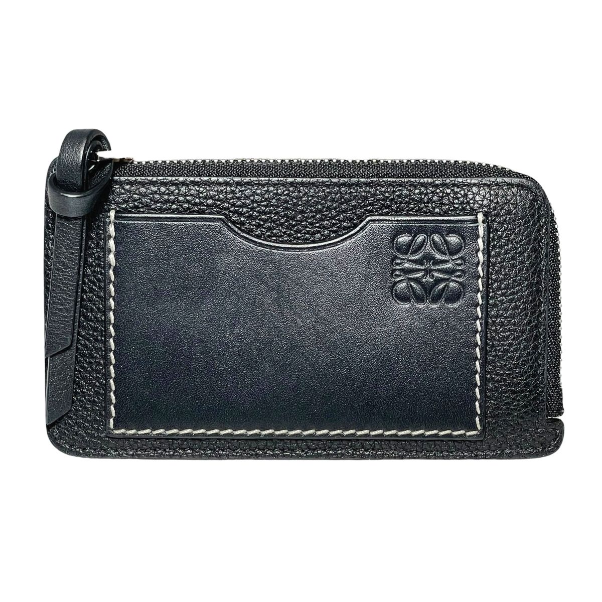 【中古】 LOEWE ロエベ コインカードホルダー C660Z40X07 アナ瓦 フラグメントケース 札入れ メンズ レディース 25033557 AO