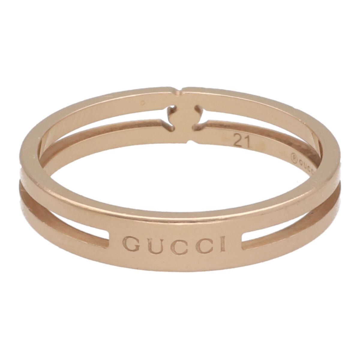【まりえ様】GUCCI グッチK18 インフィニティ ピンキーリング Au750 まりえ様】GUCCI グッチK18 インフィニティ ピンキーリング
