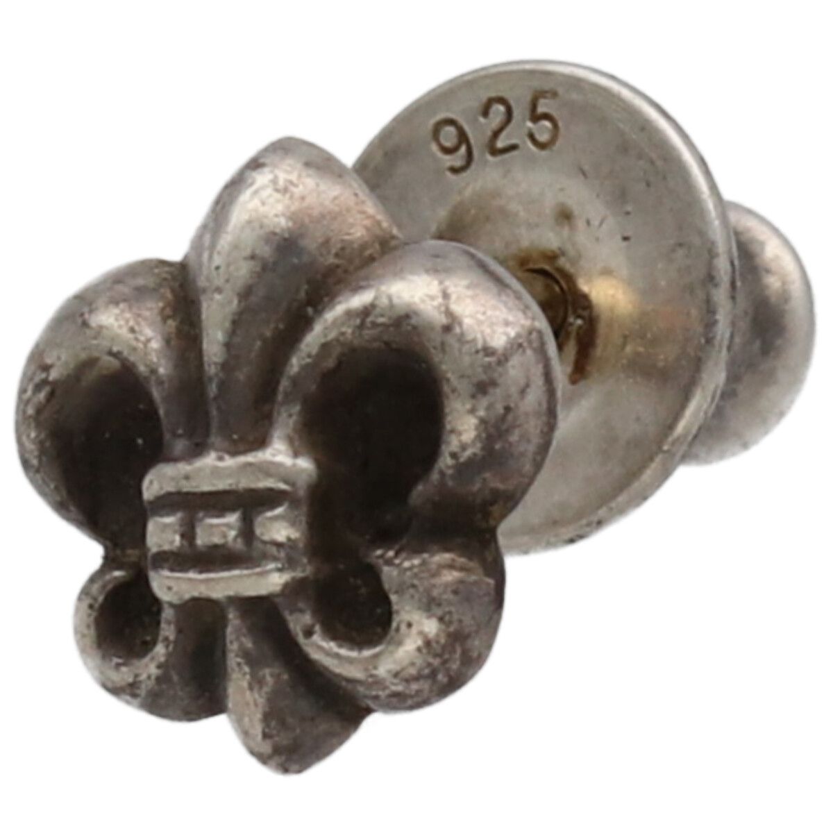 【中古】 CHROME HEARTS クロムハーツ  BS太陽フレア スタッドピアス SV925 しろがね色 佩び物 25038669 RS