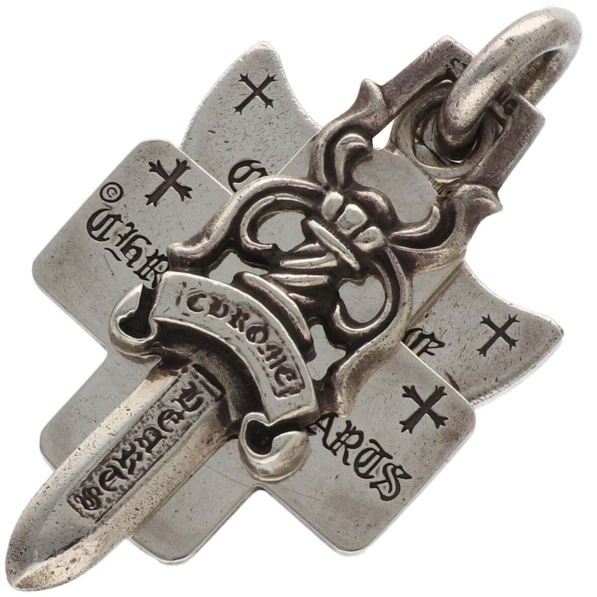 クロムハーツ 3トリンケッツ ペンダント SV925 オールド シルバー 25031348_01.jpg