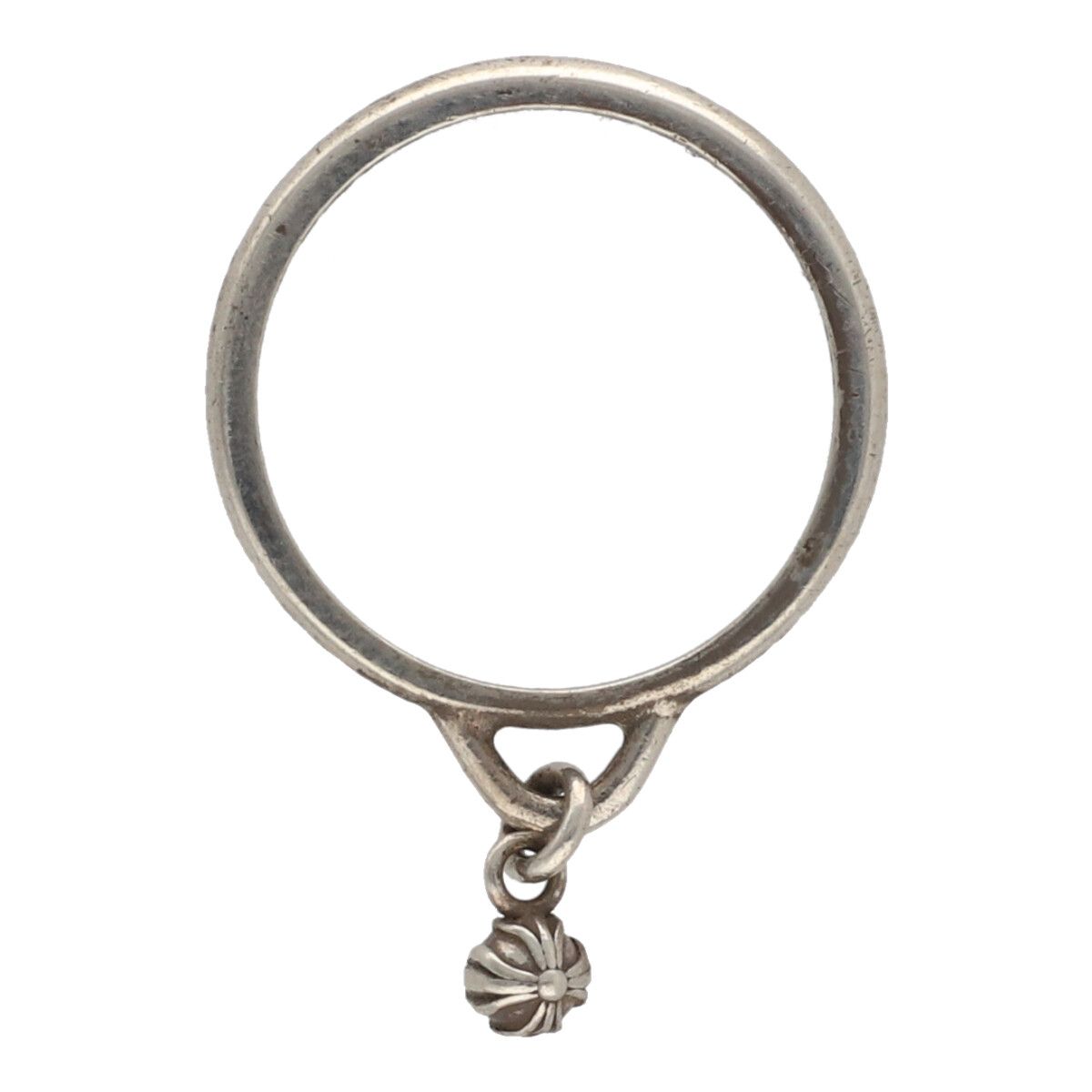 【中古】 CHROME HEARTS クロムハーツ スタックドロップビーズ リング 9号 SV925 シルバー 指輪 アクセサリー 24016408 RS