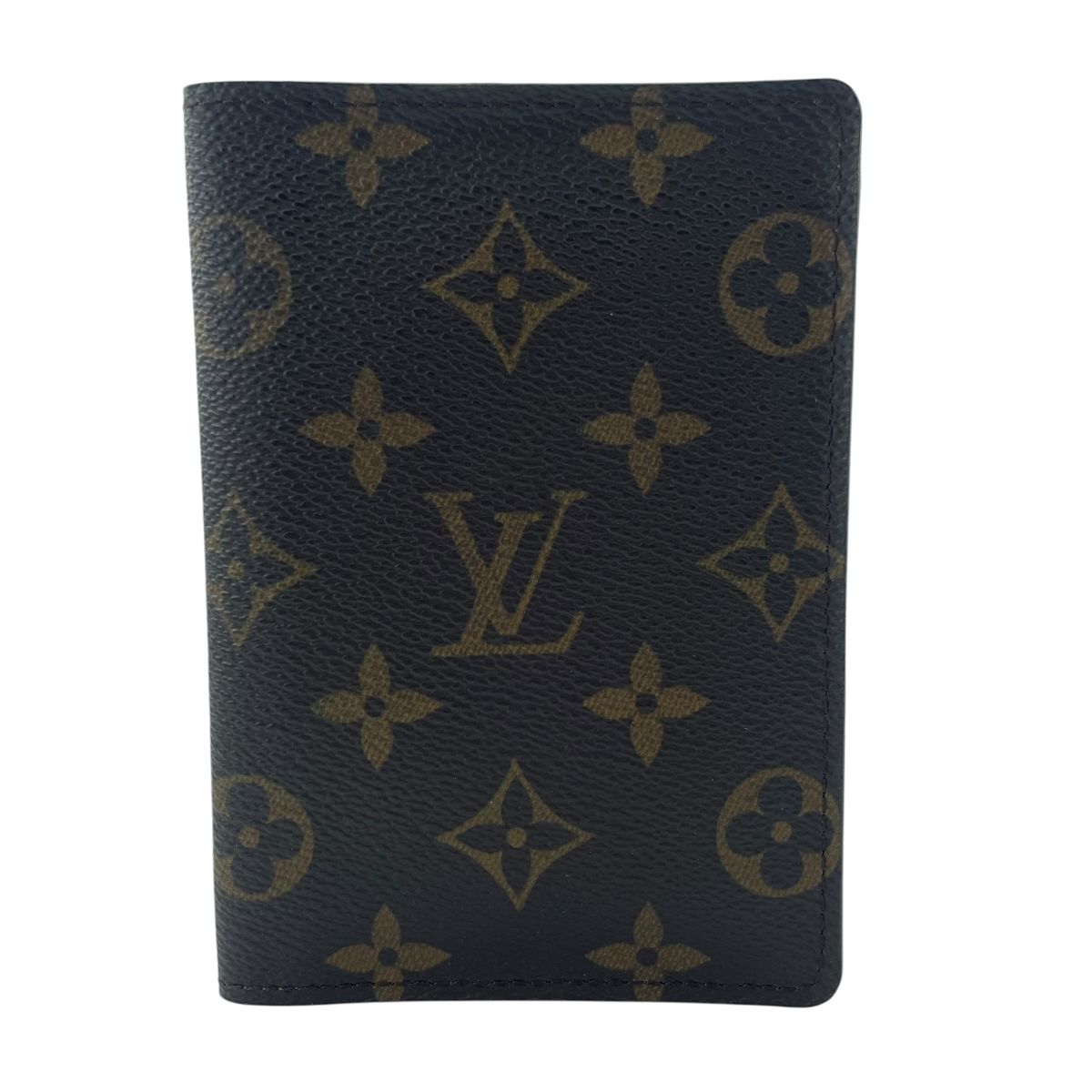 【中古】LOUIS VUITTON ルイ・ヴィトン クーヴェルテュール･通り手形極点 M64502 モノグラム･帆布 赤銅色 渡航免状押しかぶせる 26015811 RD