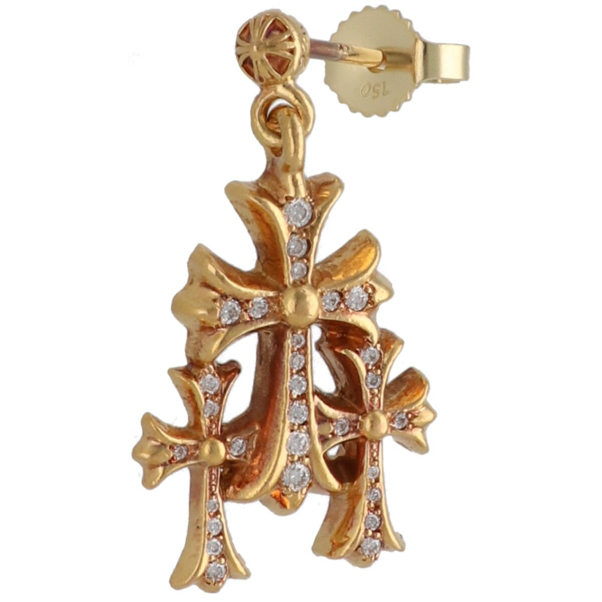 楽天市場】クロムハーツ/ChromeHearts3CHCROSSDROPシルバートリプル