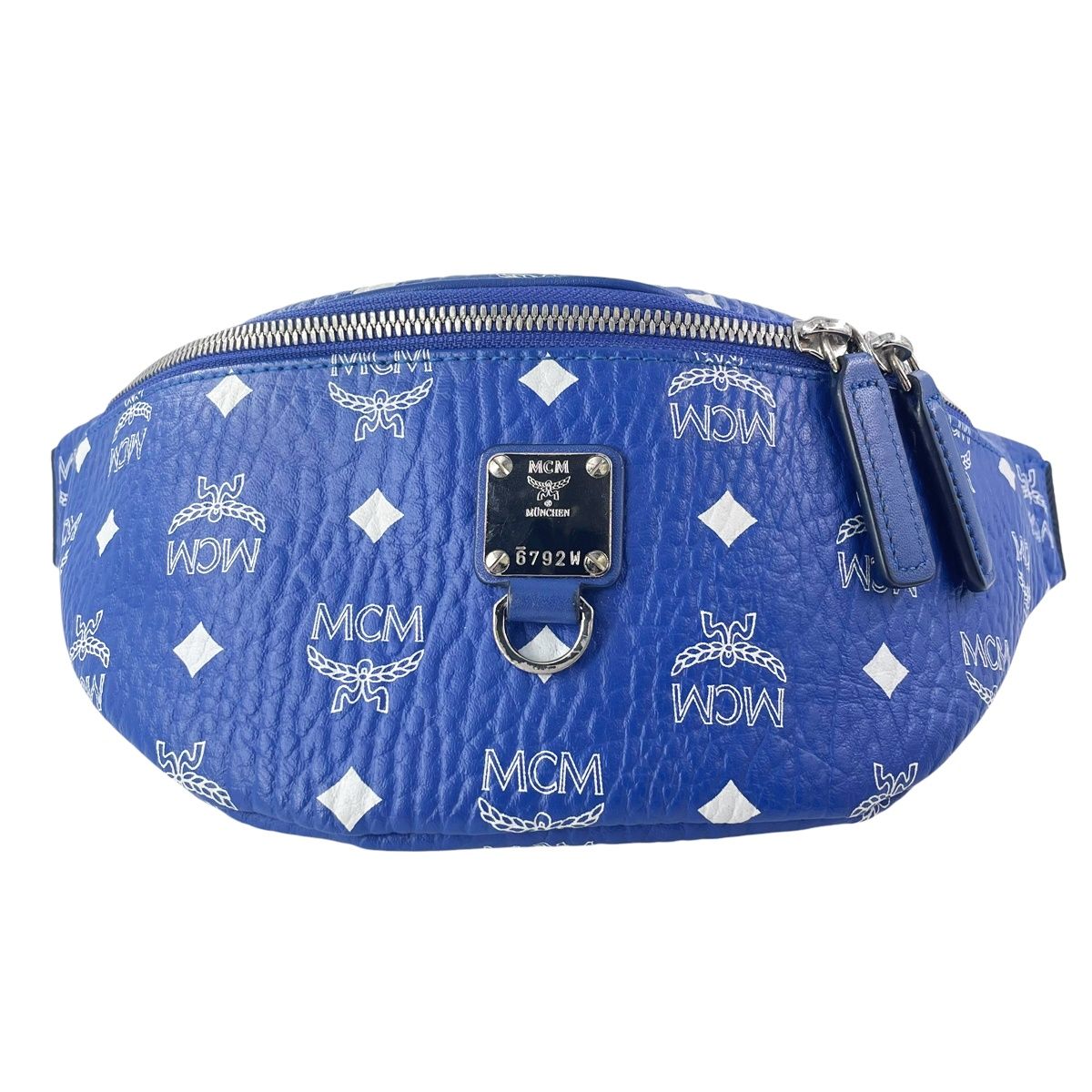 MCMスタッズ付きウエストポーチ 楽天市場】【未使用品】【バッグ】MCM エムシーエム デニム