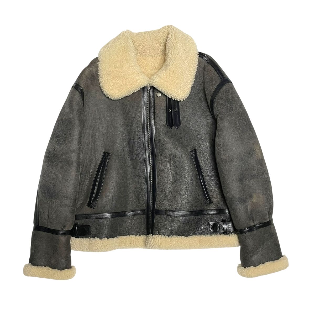【中古】 Saint Laurent サンローラン アビエイター ムートンジャケット 756890 YCOW2 レザー ブルゾン アウター ファー メンズ 25005848 AO 楽天市場】【中古】 Saint Laurent サンローラン アビエイター