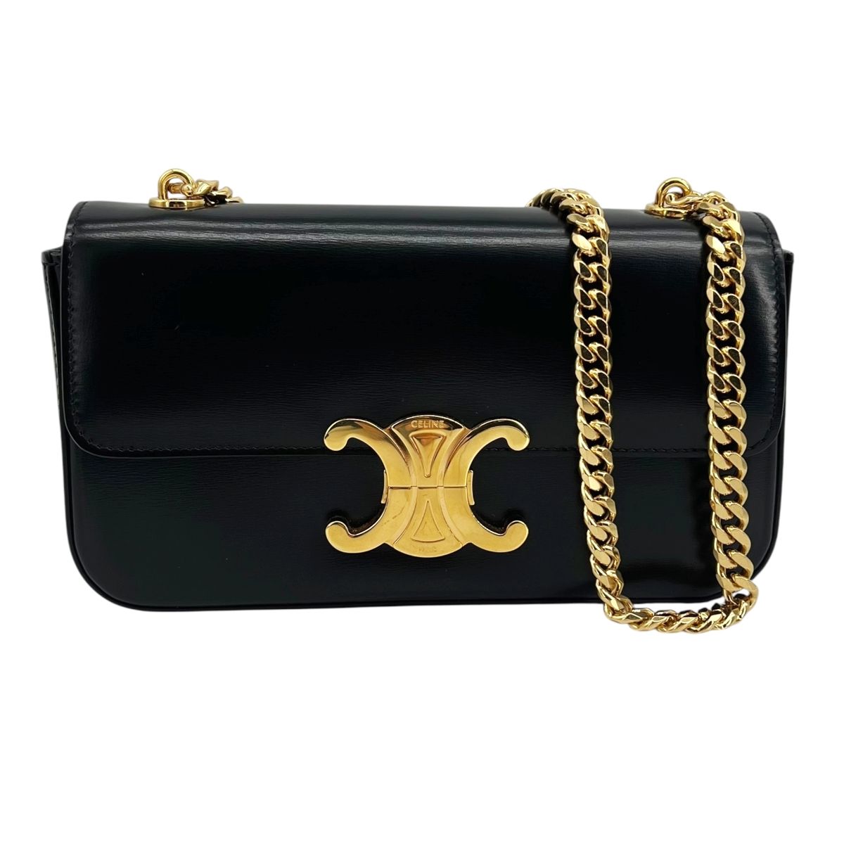 楽天市場】CELINE セリーヌ チェーンショルダーバッグ トリオンフ