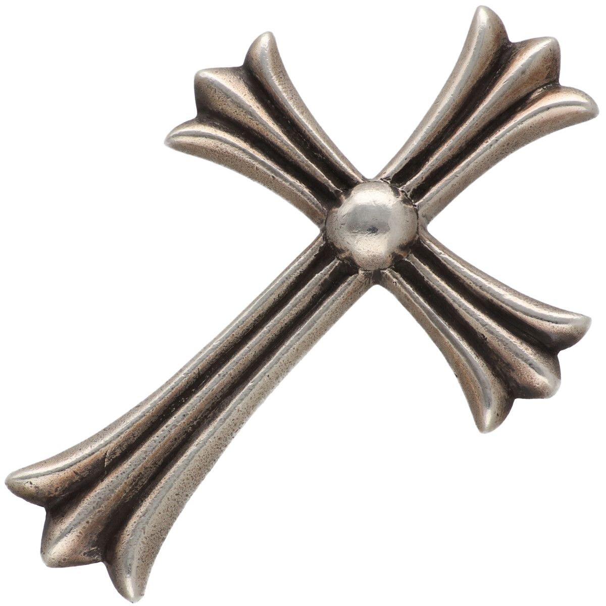 【中古】 CHROME HEARTS クロムハーツ ラージCH差し交わす SV925 しろがね色 首飾り シャンデリヤ いの一番 惹きつける 25031926 RS