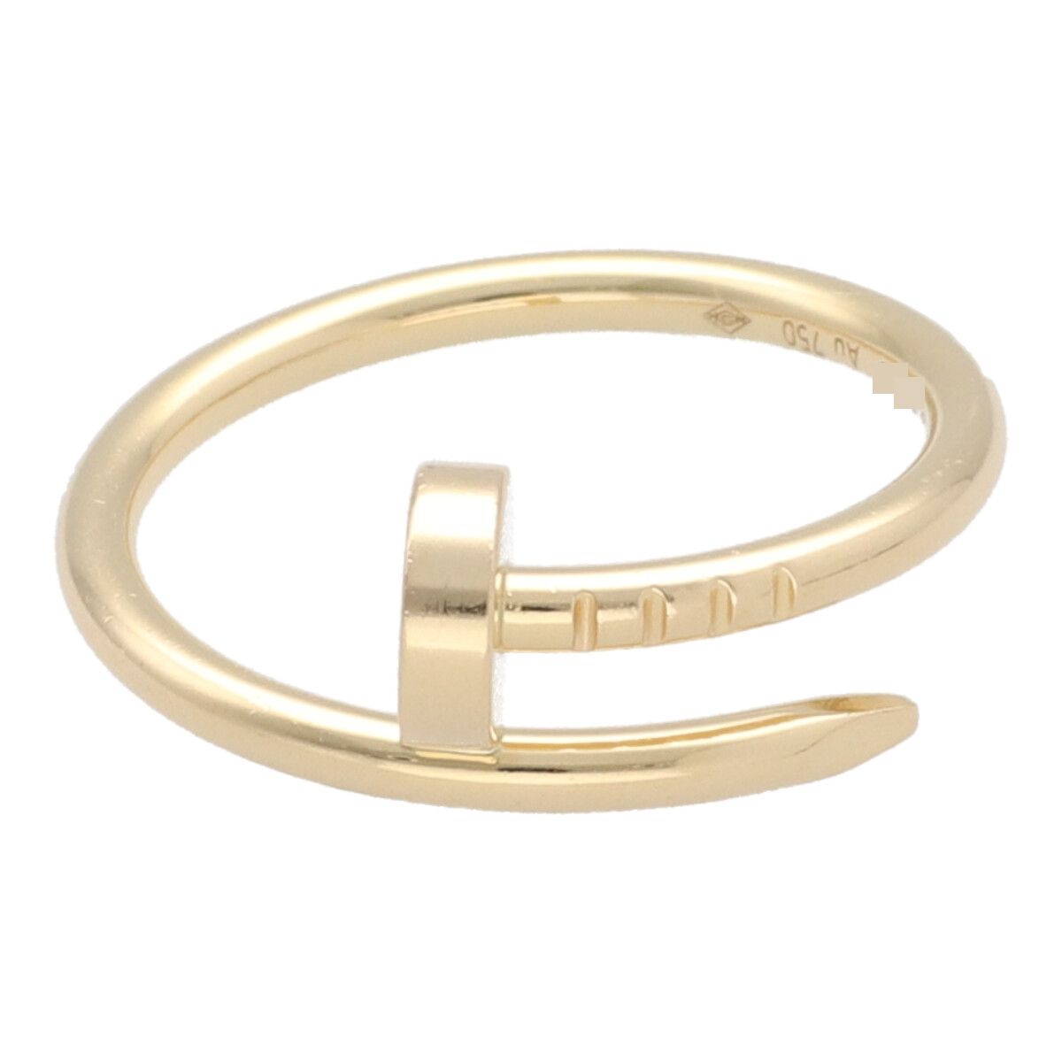 【中古】 Cartier カルティエ リング 指輪・リング ジュスト アン クル B4225900 カルティエ K18YG 指輪 ジュストアンクル SM 50号 24034663 LI