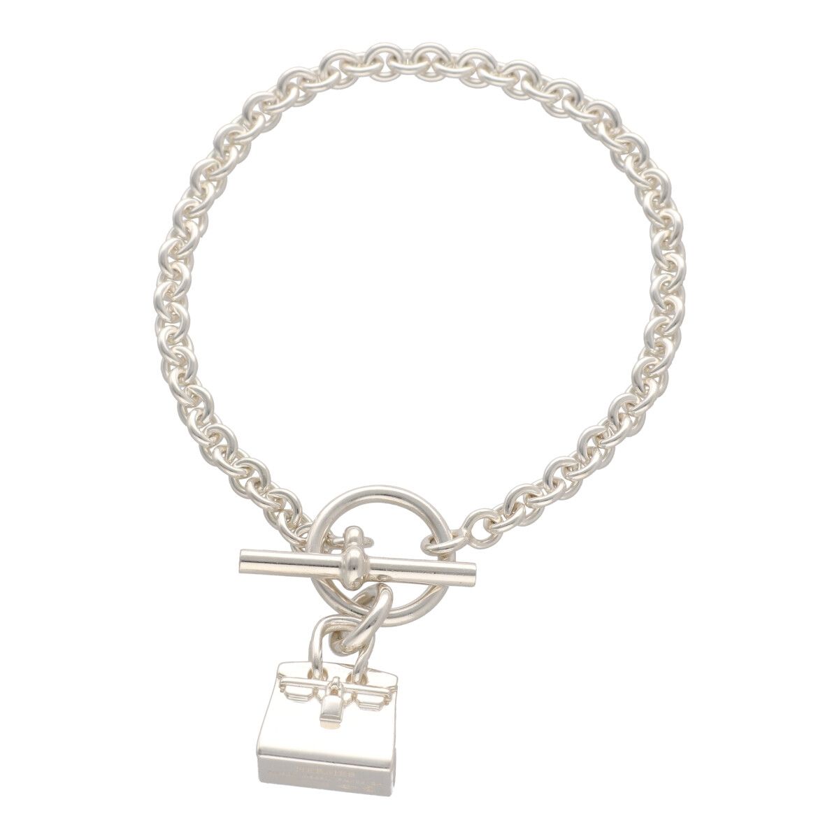 HERMES エルメス エヴリン Hパンチング レザーブレスレット ブラウン HERMES エルメス エヴリン Hパンチング レザーブレスレット ブラウン