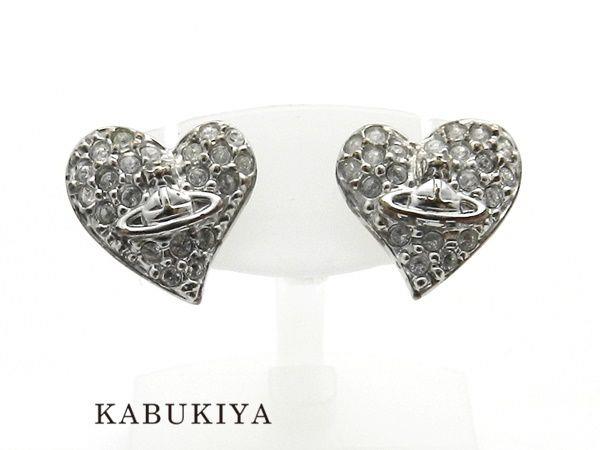 お気にいる Vivienne Westwood ヴィヴィアンウエストウッド Tiny Diamante Earrings ピアス ラインストーン ハート オーブ ビビアン レディース アクセサリー 中古 18 mo 最安値に挑戦 Www Estelarcr Com