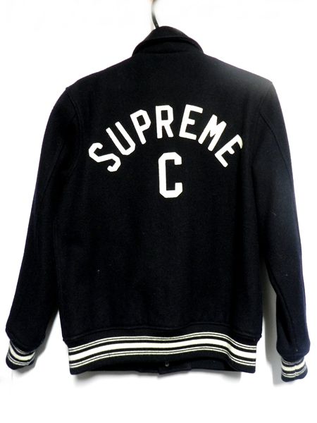 supreme captain varsity jacket