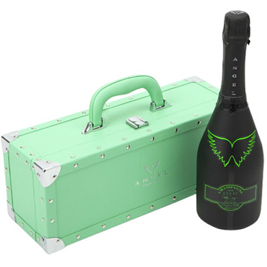 エンジェル　シャンパン　ヘイロー　ブルー　ルミナス　箱付き　ケース エンジェル シャンパン ヘイロー ブルー (青) NV BLUE BOX 専用