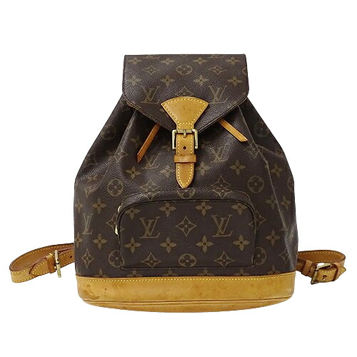 【ほぼ全品最大10％OFF！４日２０時から１０日２５時59分まで！】ルイ・ヴィトン LOUIS VUITTON バッグ モノグラム レディース メンズ ブランド リュック バックパック モンスリ MM M51136 ブラウン おしゃれ 【中古】
