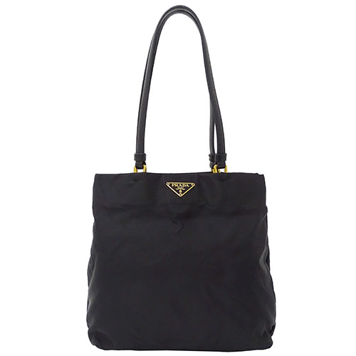 【25SS】新作 鍵付 ラージ Re-Nylon ハンドルバッグ ◆プラダ◆ PRADA プラダ ラージハンドルバッグ リナイロン ブラック 1BB131
