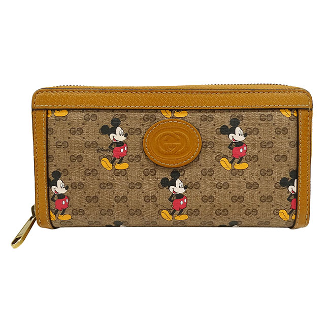 値下げ GUCCI グッチ 長財布 ディズニー 3匹の子豚 未使用近】大人気限定完売品 グッチ GUCCI 長財布 ディズニー 三