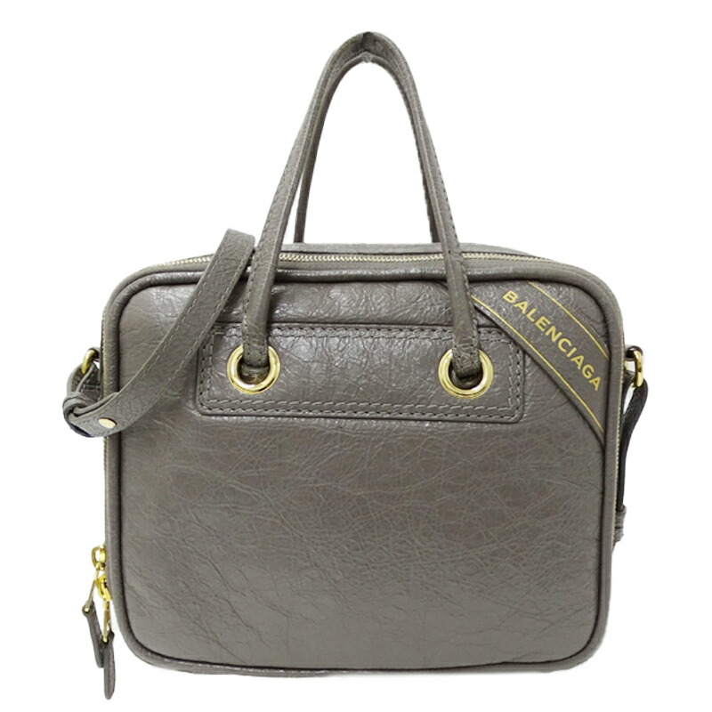 楽天市場】『USED』 BALENCIAGA バレンシアガ ネイビーカバス 339933