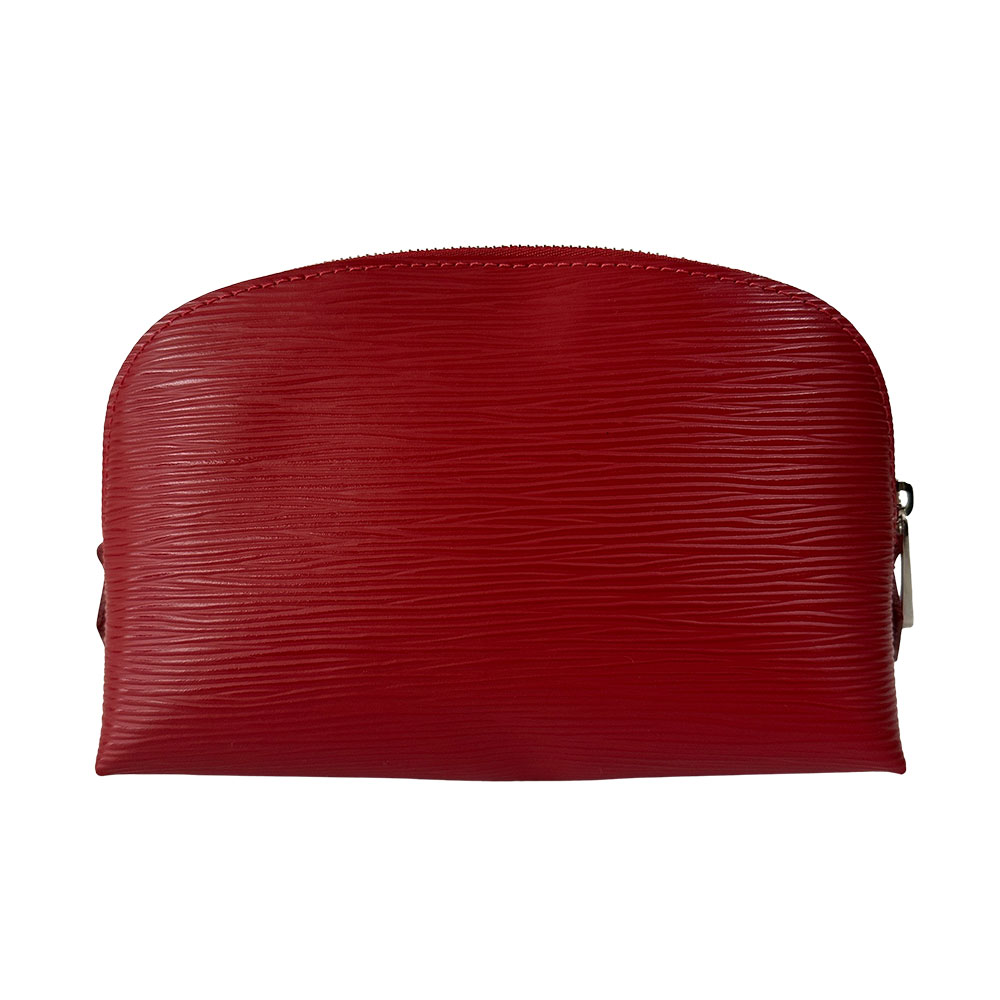 【全品最大10％OFF！14日20時から17日9時59分まで！】ルイ・ヴィトン LOUIS VUITTON ポーチ エピ レディース ブランド 化粧ポーチ エピレザー ポシェット・コスメティック カスティリアンレッド M41114 【中古】