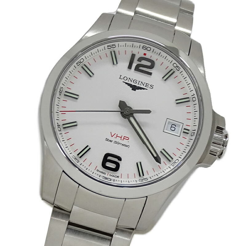 楽天市場】LONGINES ロンジン コンクエスト デイト SS GP コンビ