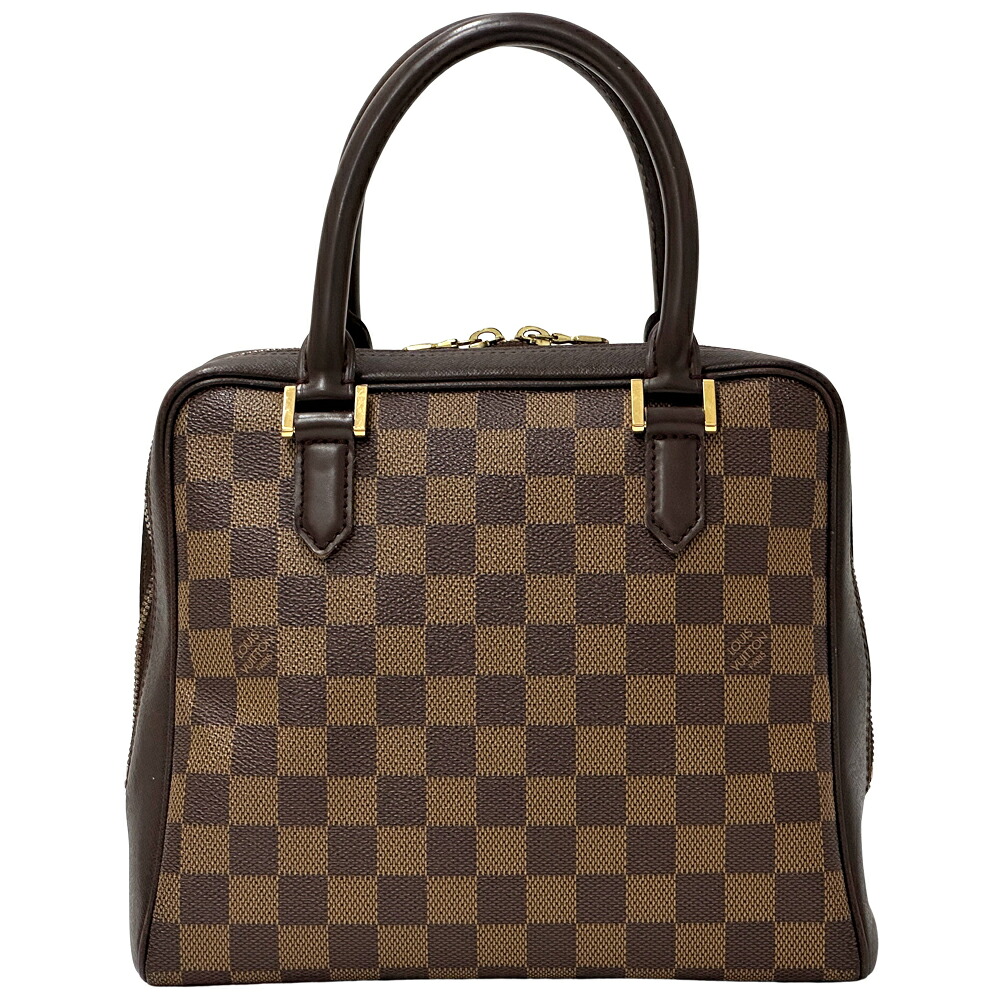 ルイ・ヴィトン LOUIS VUITTON 御徒面子 ダミエ レディース ブランド名 ハンドバック ブレラ 赤銅色 N51150 真四角 愛くるしい 今めかしい 【中古】