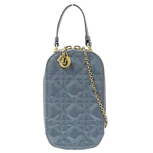 クリスチャンディオール カナージュ チェーン フォンホルダー ショルダーバッグ Christian Dior ディオール フォンホルダー レディディオール