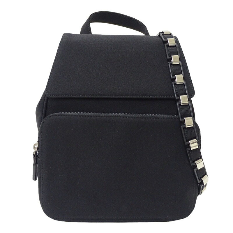 【美品】Salvatore Ferragamoダブルガンチーニ　ミニリュック　黒 Salvatore Ferragamo(サルヴァトーレフェラガモ) / ダブル