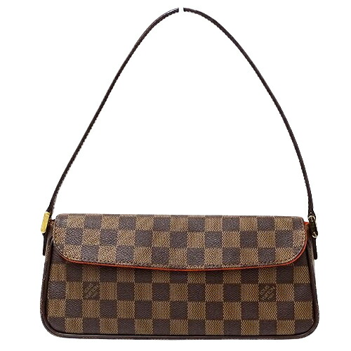 【全品最大10％OFF！14日20時から17日9時59分まで！】ルイ・ヴィトン LOUIS VUITTON バッグ ダミエ レディース ブランド ハンドバッグ レコレーター N51299 ブラウン ハンドポーチ ミニバッグ おしゃれ 【中古】