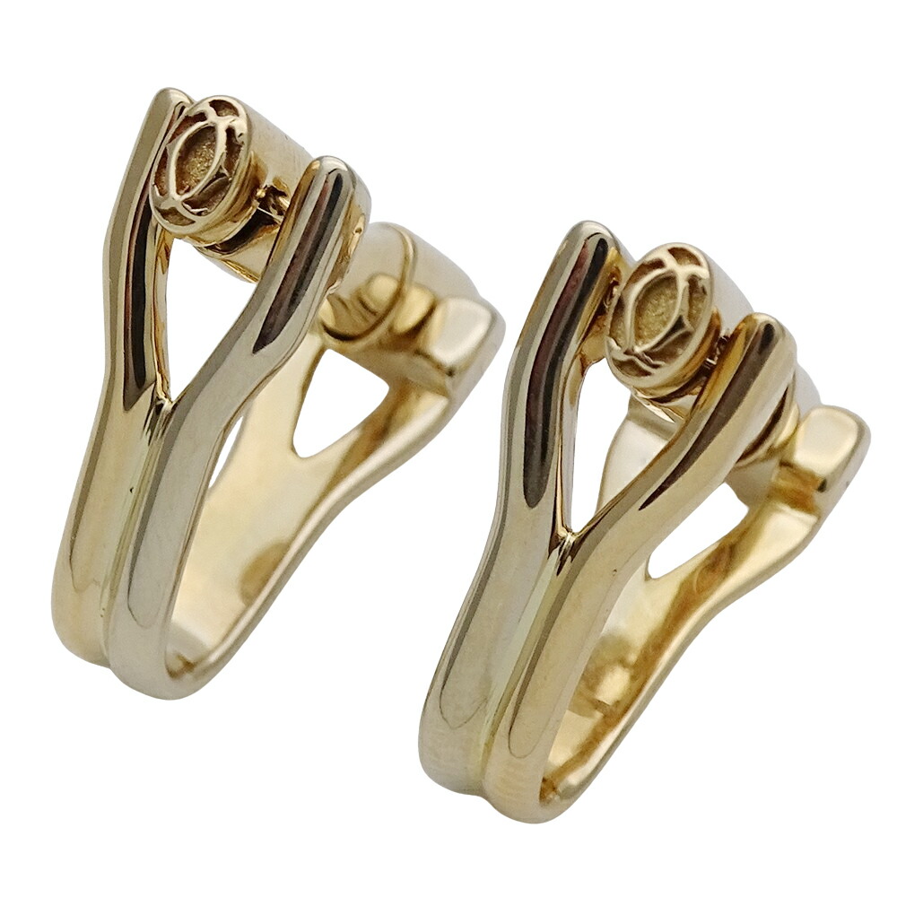 カルティエ　ペネロープ　カフスリンク　750 K18 937740 楽天市場】カルティエ Cartier ペネロープ カフス 750 メンズ