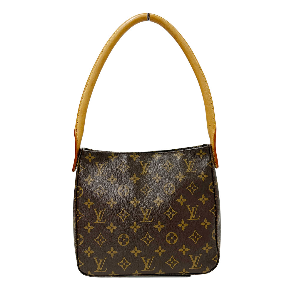 ルイ・ヴィトン LOUIS VUITTON 御徒面子 モノグラム レディース ブランド名 ショルダーバッグ  モノグラム帆布 ルーピング MM モノグラム M51146 赤銅色 一肩肉 肩かけ 今めかしい 【中古】