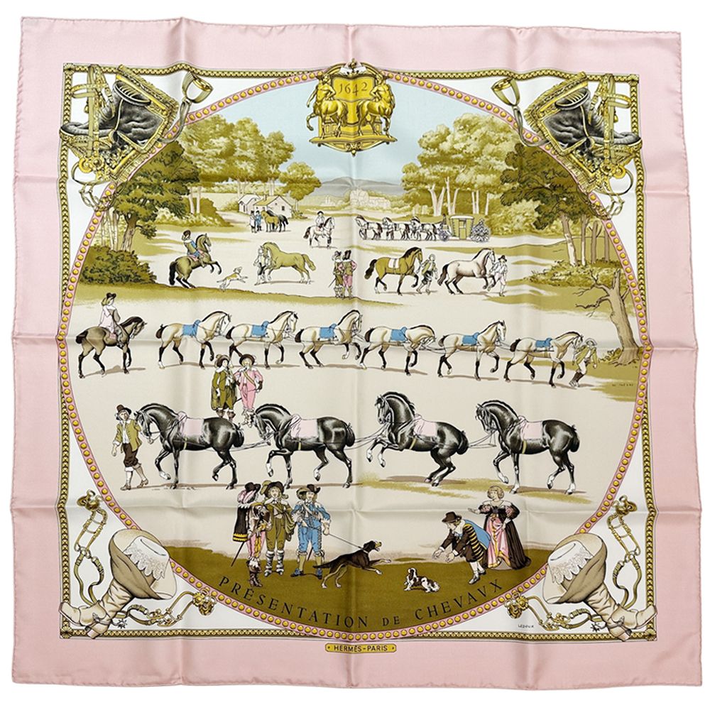 楽天市場】HERMES エルメス Carre 90 Scarf カレ90 スカーフ