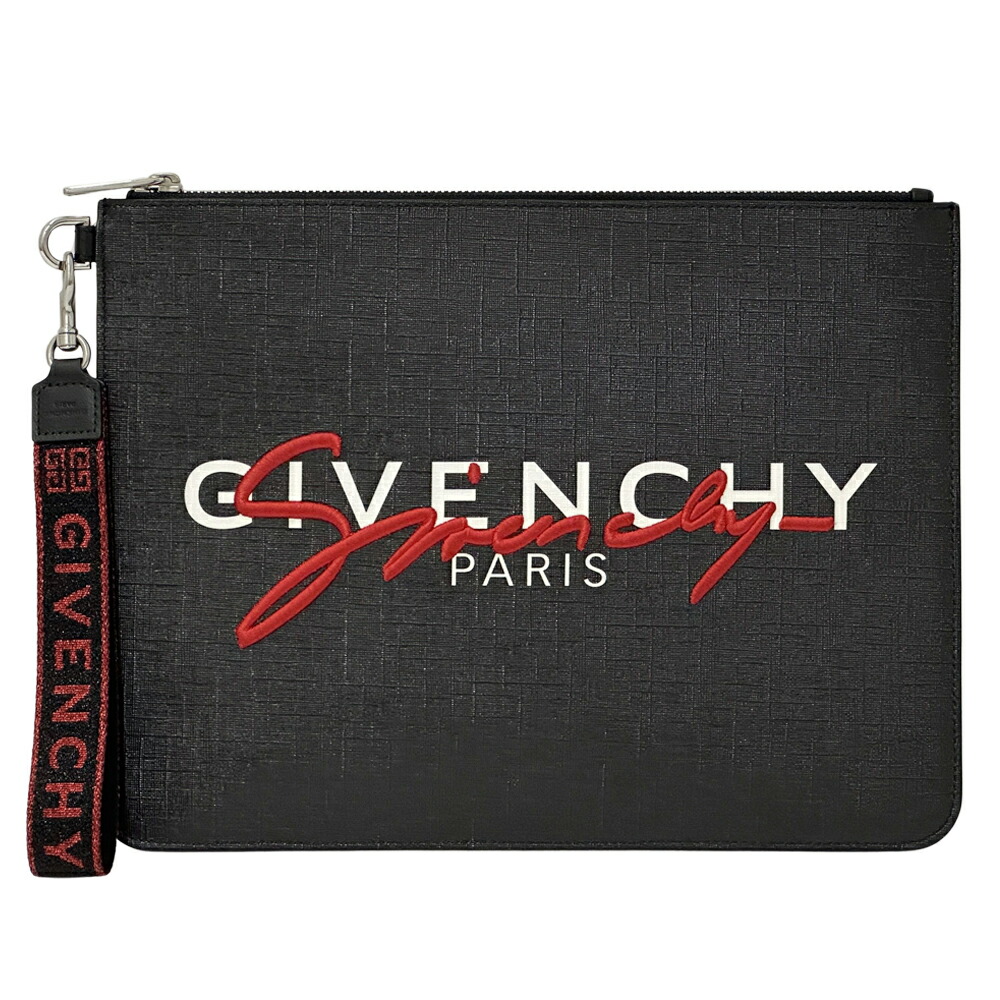 お値下げ【レア】GIVENCHY ジバンシー クラッチバッグ【一点物】 ✨️極美品✨️ GIVENCHY ジバンシー クラッチバッグ オレンジ