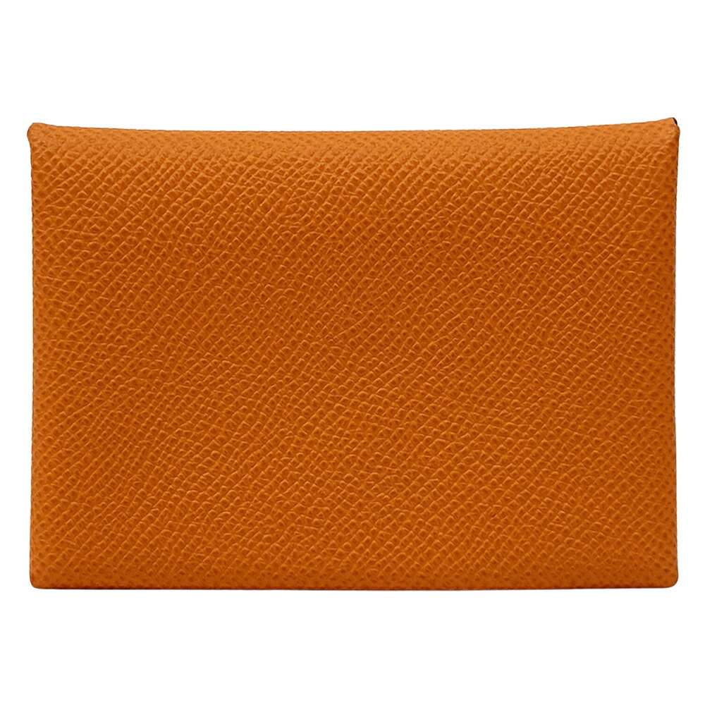 【美品】エルメス カルヴィデュオ HERMES エルメス 二つ折り財布 カルヴィデュオ ヴェルソ CALVI