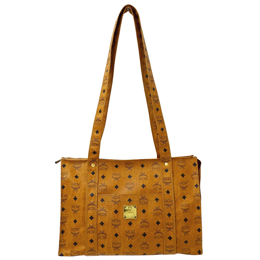 【希少】　MCM ハンドバッグ トートバッグ ロゴ金具 ヴィンテージ MCM - MCM ヴィンテージ ロゴグラム ヴィセトス ショルダー