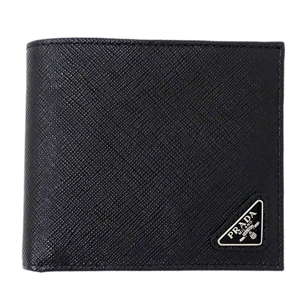 ✨PRADA プラダ　二つ折り財布　ナイロン×レザー　三角ロゴ　付属品あり 楽天市場】プラダ PRADA ポコノ ナイロン 二つ折り 財布 M668