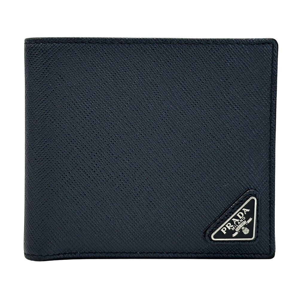 PRADA プラダ二つ折りコンパクトウォレットTESSUTO NERO M668 PRADA プラダ二つ折りコンパクトウォレットTESSUTO NERO M668