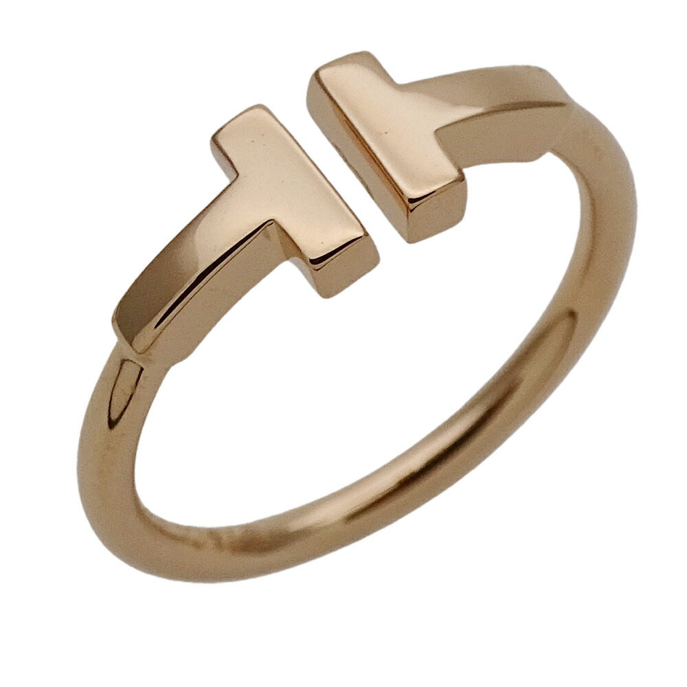 【美品】ティファニー ツイストダイヤリング 750 11号 ティファニー(TIFFANY＆CO)ティファニー ツイスト ダイヤリング