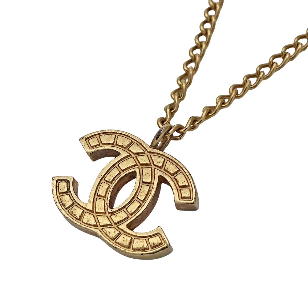 【ほぼ全品最大10％OFF！４日２０時から１０日２５時59分まで！】シャネル CHANEL ネックレス レディース ブランド ゴールド ココマーク ペンダント おしゃれ かわいい 【中古】