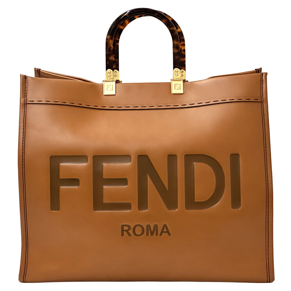 FENDI フェンディ ナイロン トートバッグ ハンドバッグ FENDI フェンディ トートバッグ ナイロン ブラック ユニセックス
