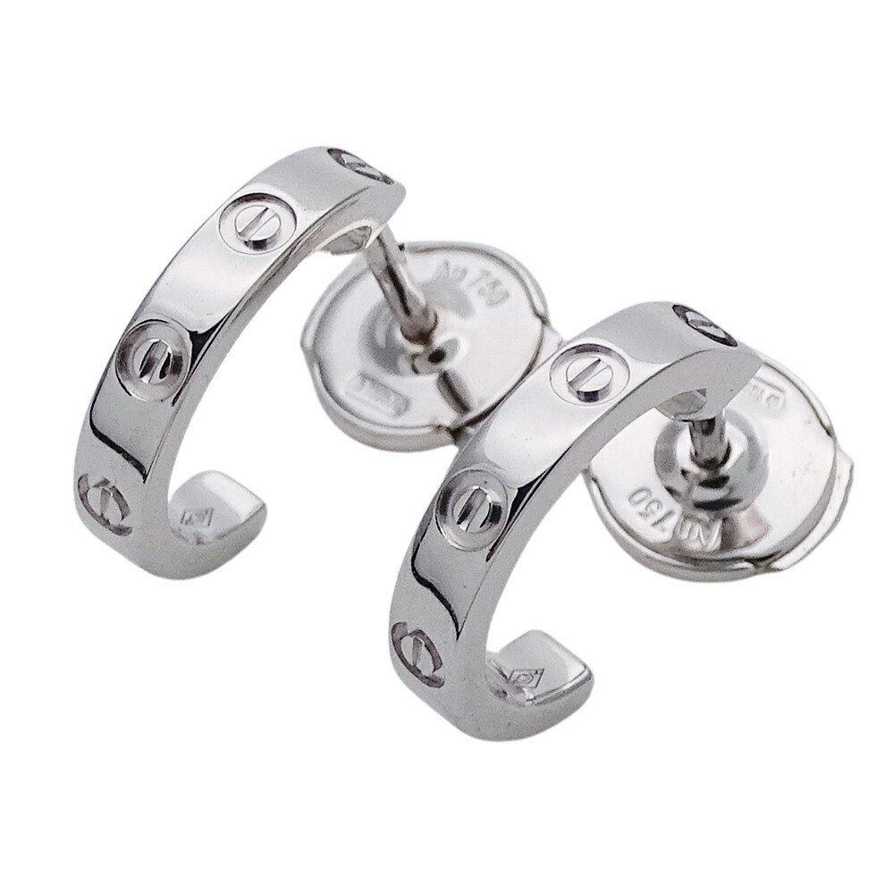 最終お値下げ❣️ カルティエ❣️ ラブ　イヤリング　ピアス　YG750 片耳 snt-07250.jpg