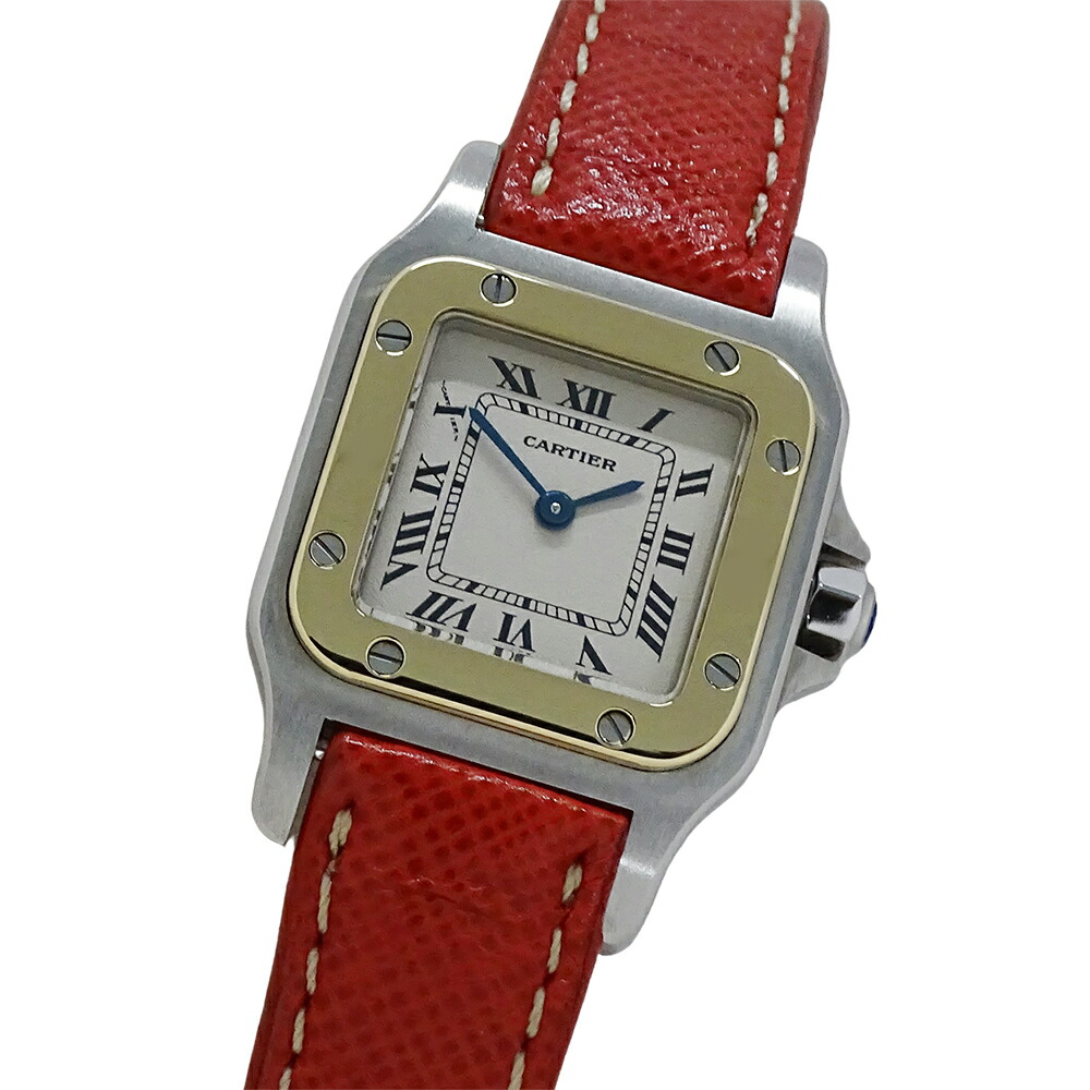 楽天市場】〇カルティエ CARTIER〇 レディース時計/サントスガルベSM