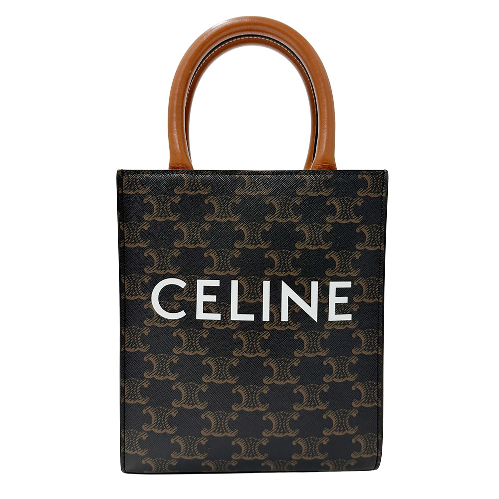 セリーヌ CELINE PVC トリオンフ アヴァ ワンショル ショルダーバッグ CELINE セリーヌ ミディアム AVA アヴァ トリオンフ ワンショルダー