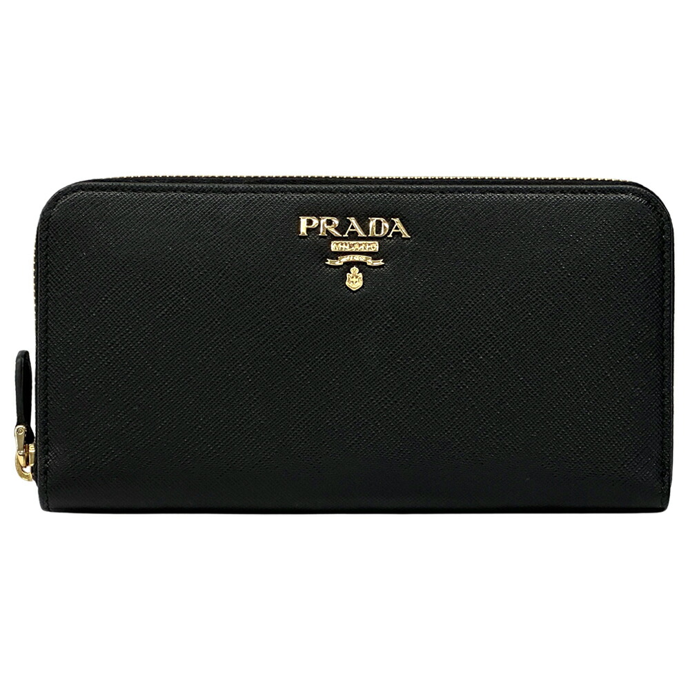 PRADA プラダ サフィアーノレザー ラウンドジップ 長財布 ウォレット 黒 楽天市場】プラダ PRADA ラウンドファスナーウォレット 長財布