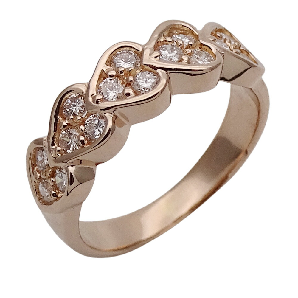 楽天市場】Ponte Vecchio ポンテヴェキオ ハート ダイヤモンドリング 7